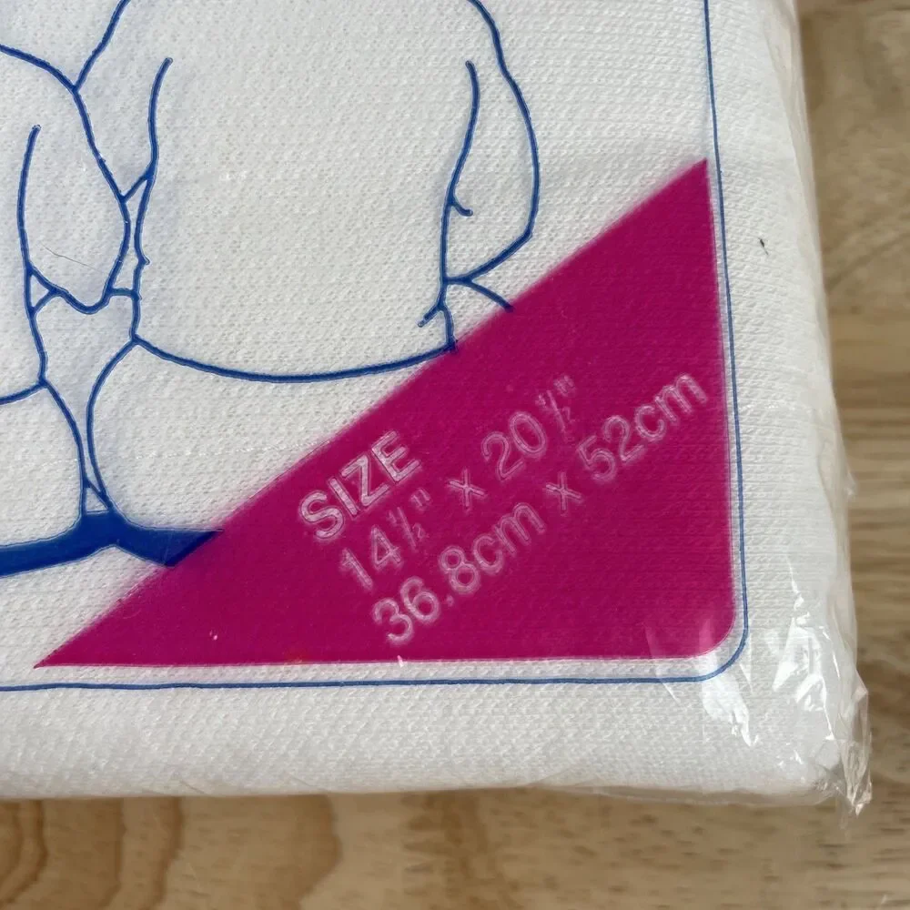 VTG Cloth 100% Cotton Diapers Birdseye Prefolded 14.5x20.5” 3 Layers NEW